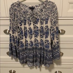 American Eagle Flowy Blouse